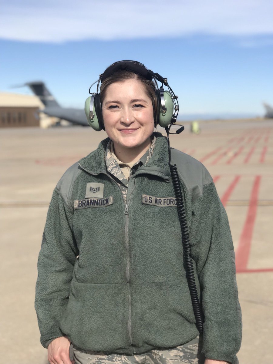 140Wg's tweet photo. As Women’s History Month comes to an end, let’s remember all the amazing women in the COANG. 💪 Strong women, like SSgt Michelle Brannock, one of our crew chiefs,have been a critical part of the ANG team since 1968! #WomensHistoryMonth #herstory #coang @AirNatlGuard @usairforce https://t.co/KDWW96juB3