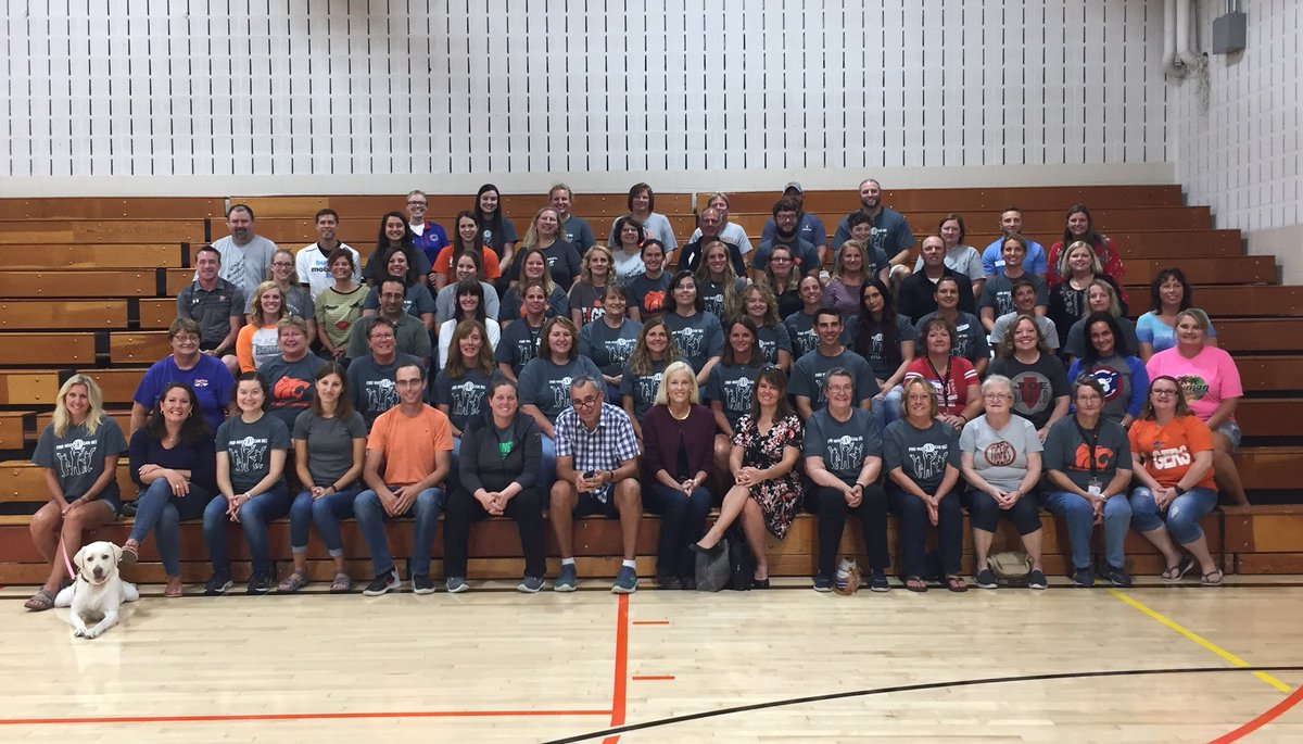 MalissaJuni's tweet photo. In addition to missing all of the GMS students, I miss seeing these smiling faces!  They are amazing people!  Stay healthy, my friends!  #WeAreGrinnell  #StriveForExcellence  @TigersGms https://t.co/IwBZLhnMNd