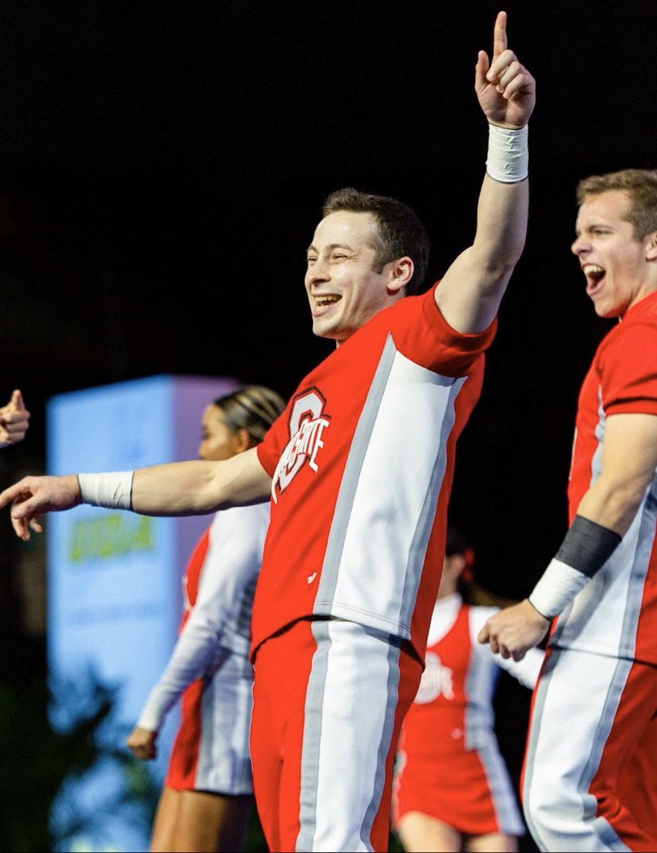 OSU_SpiritSquad's tweet photo. Today we begin our Senior Sendoff Posts!  @Cookers56 a 3 year member of the team from Mansfield, OH. “AC” was a member of the 2019 &amp; 2020 National Teams (placed 2nd &amp; 4th respectively). AC will be missed for his contagious positive attitude, his energy on gameday.... https://t.co/tk0QeGydRm