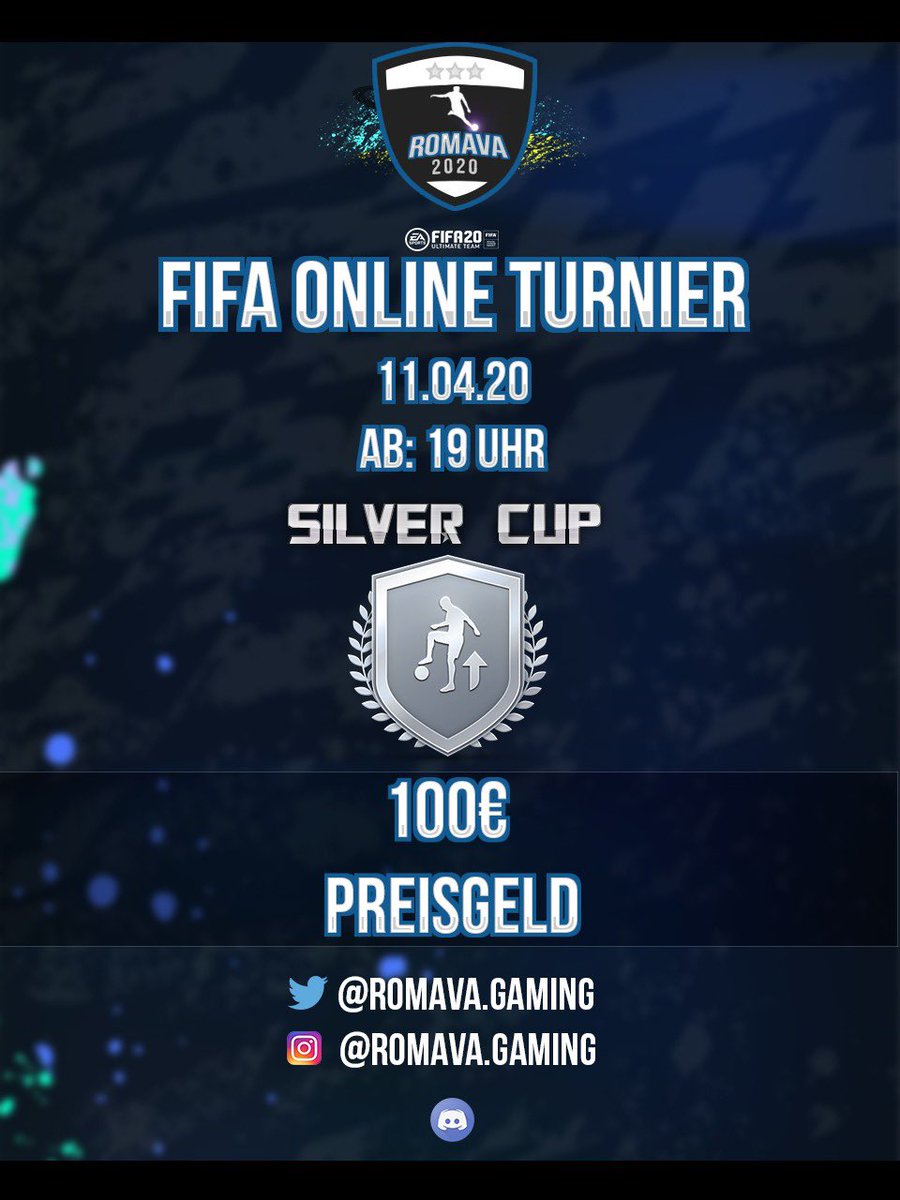 Unser zweites Online Turnier ist am 11.4.20. Sei dabei und spiele mit deinem Silber Team um ein Preisgeld von 100 Euro 🔥🔥Join unserem Discord-> Beschreibung 🔥🔥