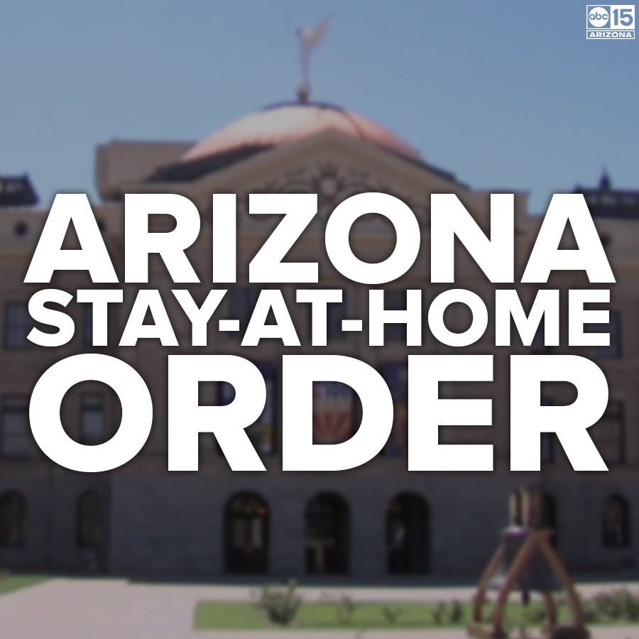 #BREAKING: Arizona Governor Doug Ducey has announced a stay-at-home order starting Tuesday at 5 p.m. STORY: bit.ly/2yo7ist #abc15