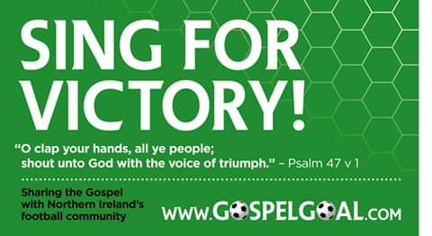 GospelGoal's tweet photo. Sing for victory https://t.co/c30NJfC4Kp