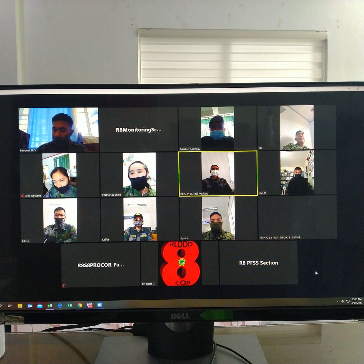 procor_r's tweet photo. What: Video Conference
When: 10:00 AM March 31,2020
Where: RLDDD(R8) COR Office and Lower Units(S8) 
Why: To avoid contact and spread of COVID19
How: Conference using Zoom App with all personnel
@rwinp88 
@PNPChiefGamboa 
@LonoganGlenn 
#PNPKakampiMo 
#PNPKakampiMoLabanSaCOVID19 https://t.co/wPjh4q0Wkb