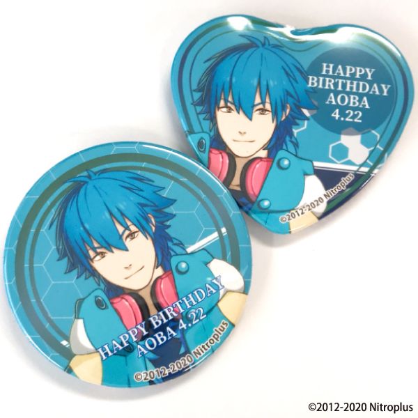 ドラマダ 缶バッジ 蒼葉 フィギュアメーカーGift - DRAMAtical Murder 缶バッジ