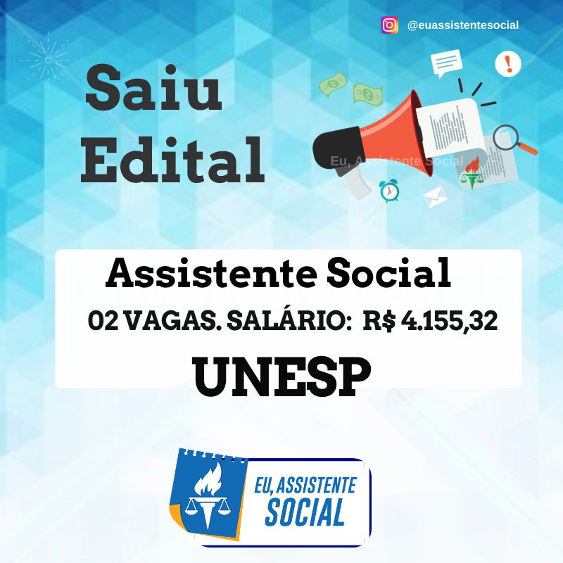 Euassistenteso1's tweet photo. Saiu edital👏🏿 Não perca essa oportunidade! ✅Material estudo aqui: https://t.co/P0E9edKDSx
#assistentesocial#euassistentesocial #servicosocial #UNESP #concursopublico #assistentessociais #cresssp https://t.co/aqTR7LVOFH