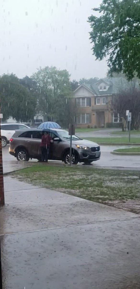 The downpours didn't stop Crockett Chromebook drive-thru deliveries for at-home learning. HUGE thanks to the staff who were able to help and got soaked. Just one more example of teachers going extra for students. #iamwfisd #betheone <a href="/WFISDschools/">Wichita Falls ISD</a> <a href="/Kuhrteous/">Michael Kuhrt</a> <a href="/PeterEGriffiths/">Peter E Griffiths</a>