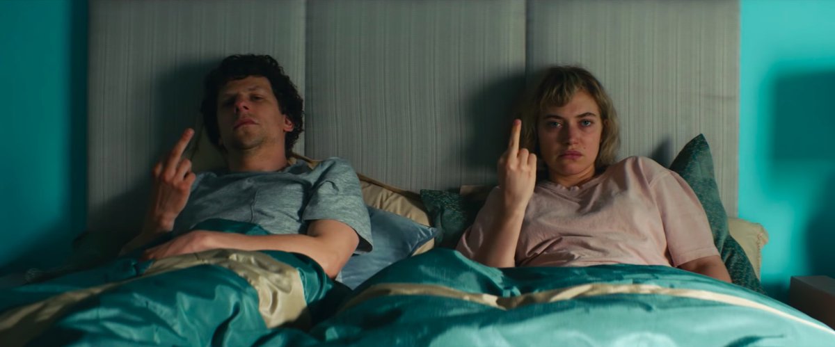 Soooooo Vivarium is a lot to chew on. It's that type of movie where you have clue what's happening, but yet I kinda liked it? I will defend Jesse Eisenberg til the day I die. Also put Imogen Poots in more things pls.