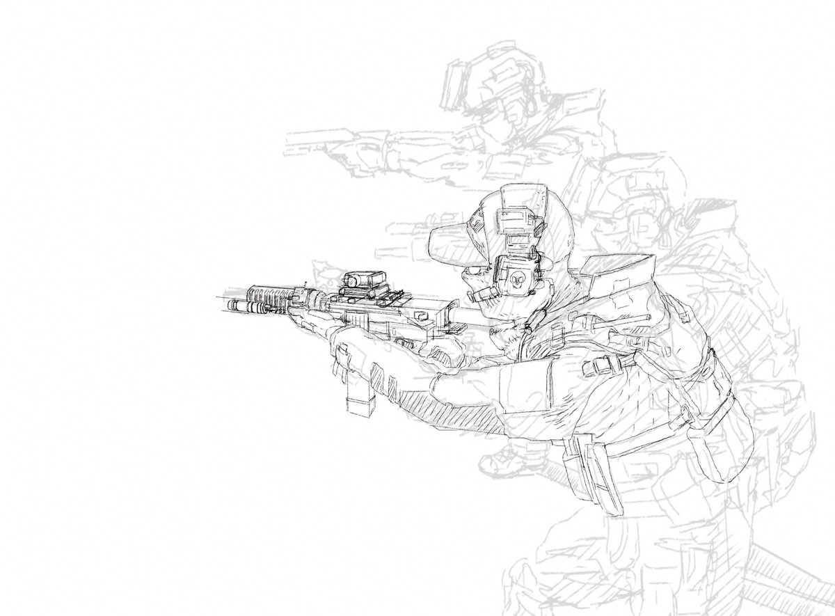 mattjqueen's tweet photo. A couple progress shots of my PEACEWALKER album cover commission. Were getting to the good part! The fun is in the details. ๐น
Go checkout the band to get in the mood for this:
https://t.co/LGoigoB7li
#metal #ops #lotsofpockets https://t.co/rYQX3Z7FGG