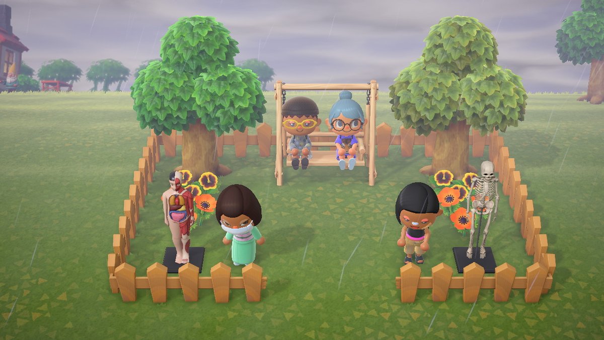 NookMinion's tweet photo. @emilysinsin made a physci park lol #AnimalCrossing #ACNH #NintendoSwitch https://t.co/gV2dShsOM8