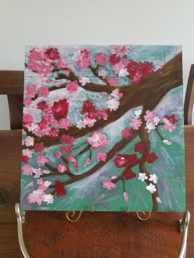 jenniezach's tweet photo. Virtual School Spirit Week Make It Day! Look what I made @MsMooreChapman1 with my besties on a Virtual Get together! #coffeecanvaschat #paintingwithatwiststrongsville #QuarantineAndChill #SCSchools #SCStrongtogether https://t.co/PuMxySnMvr