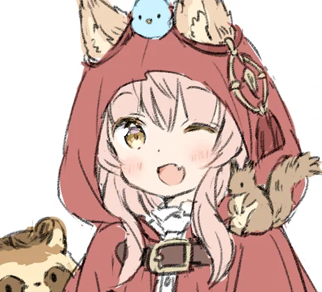 オオカミちゃんの途中!動物さんいっぱい 