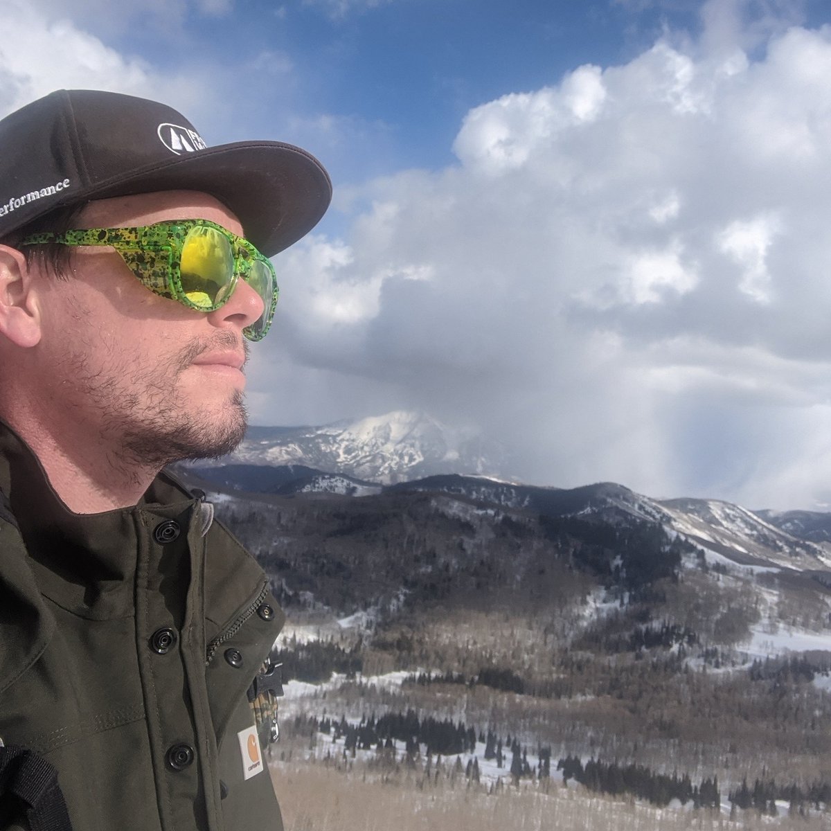 Josh_j_Mattson's tweet photo. Now doing glamour shots in isolation at the top of a mountain somewhere away from lots of people. #glamourshots #quarantine #thisisfreeride #hideandseek https://t.co/Xw8pInLCCB