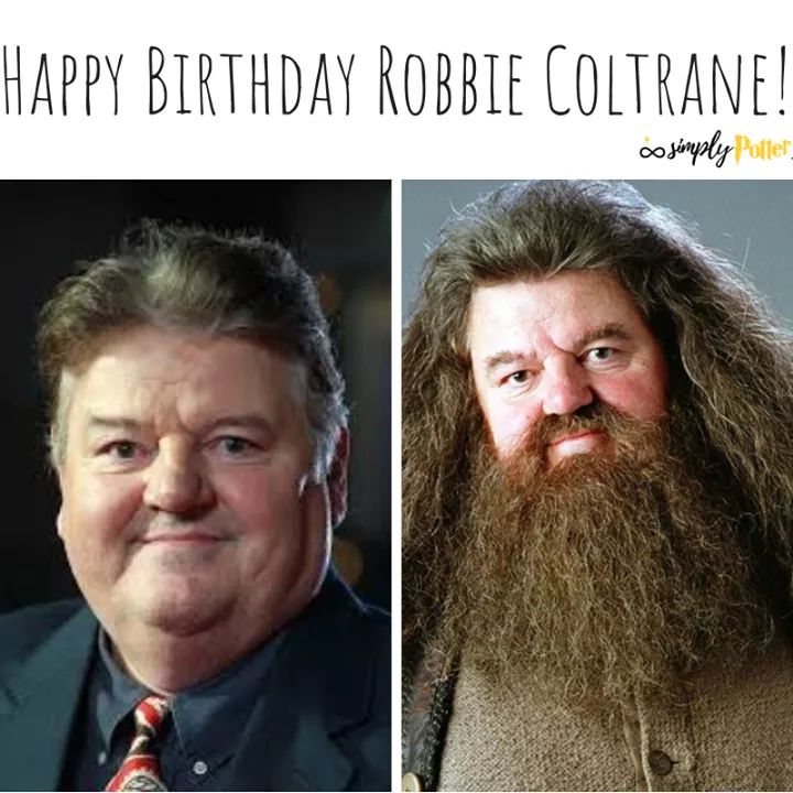 Happy 70th birthday to Robbie Coltrane (Rubeus Hagrid)!  