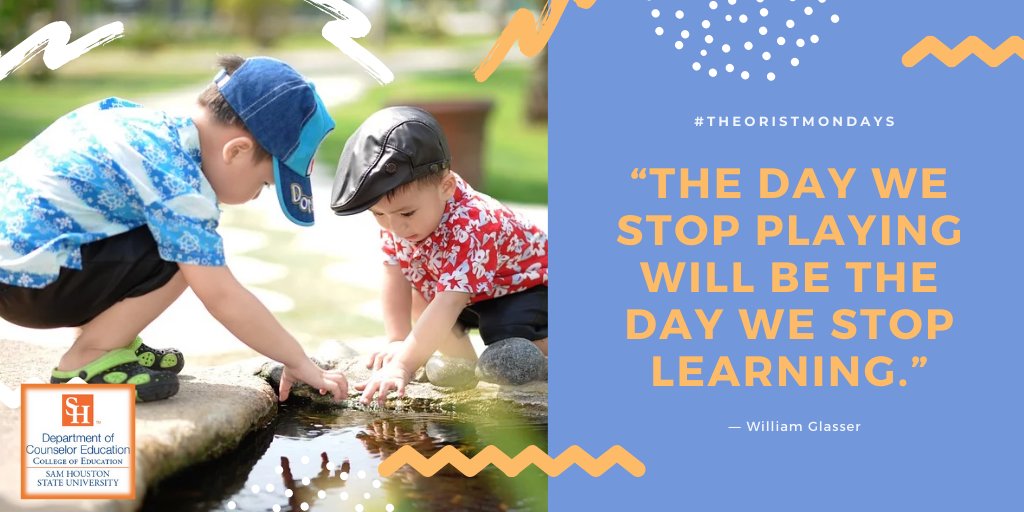 “The day we stop playing will be the day we stop learning.”
― William Glasser

#TheoristMondays