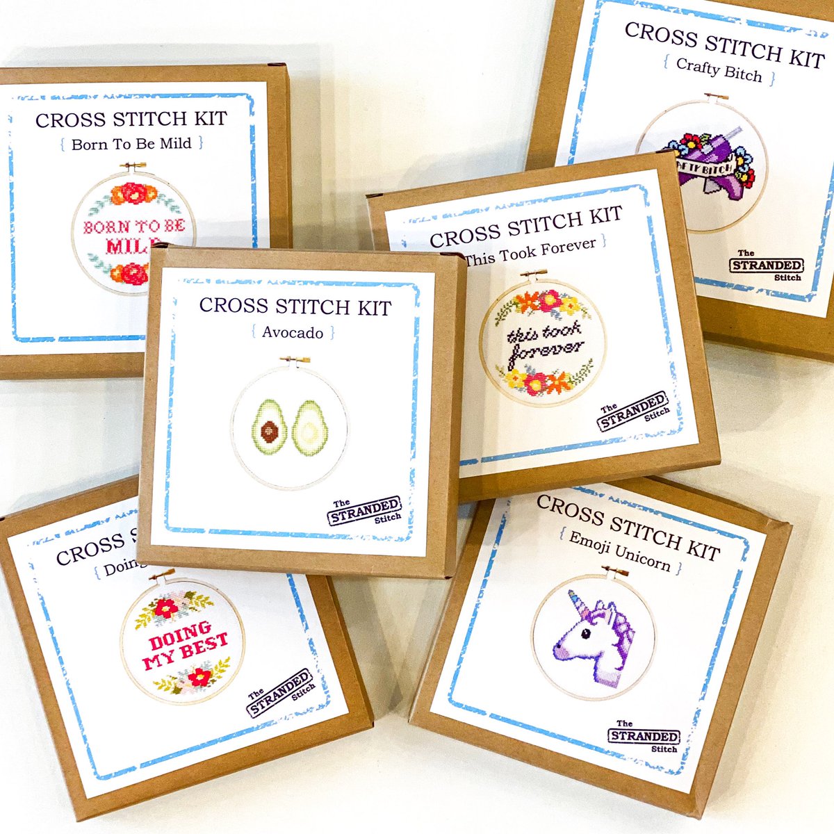 At this point we might as well start making and stocking up on Christmas gifts. Our cross stitch kits are now available online. Don’t forget to use code “VIP” for FREE shipping when shopping online. And all orders will receive a free gift!