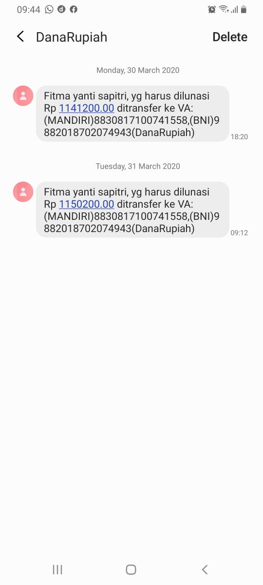 Om <a href="/aduankonten/">aduankonten</a>, saya dapat SMS dari pinjol Padahal saya tidak kenal dg orang yg dimaksud, tdk pernah juga ajukan pinjol.. Sdh sangat menggangu, tlp, SMS wa dari mereka setiap hari. Tlg bantuannya utk tertibkan hal spt ini.