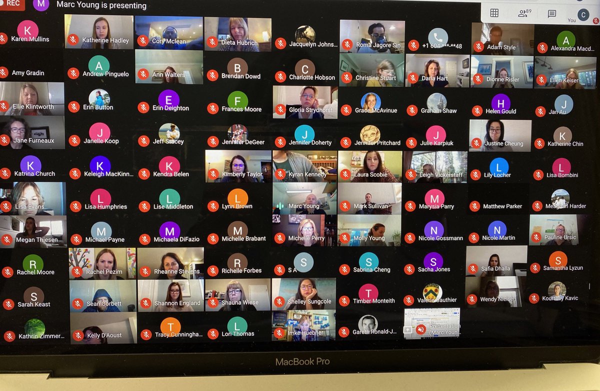 Great start to the day meeting with colleagues and looking ahead with excitement to connecting with students Wednesday! <a href="/CollingwoodCavs/">Collingwood School</a> #Homelearning #CWinthistogether #CollingwoodSchool