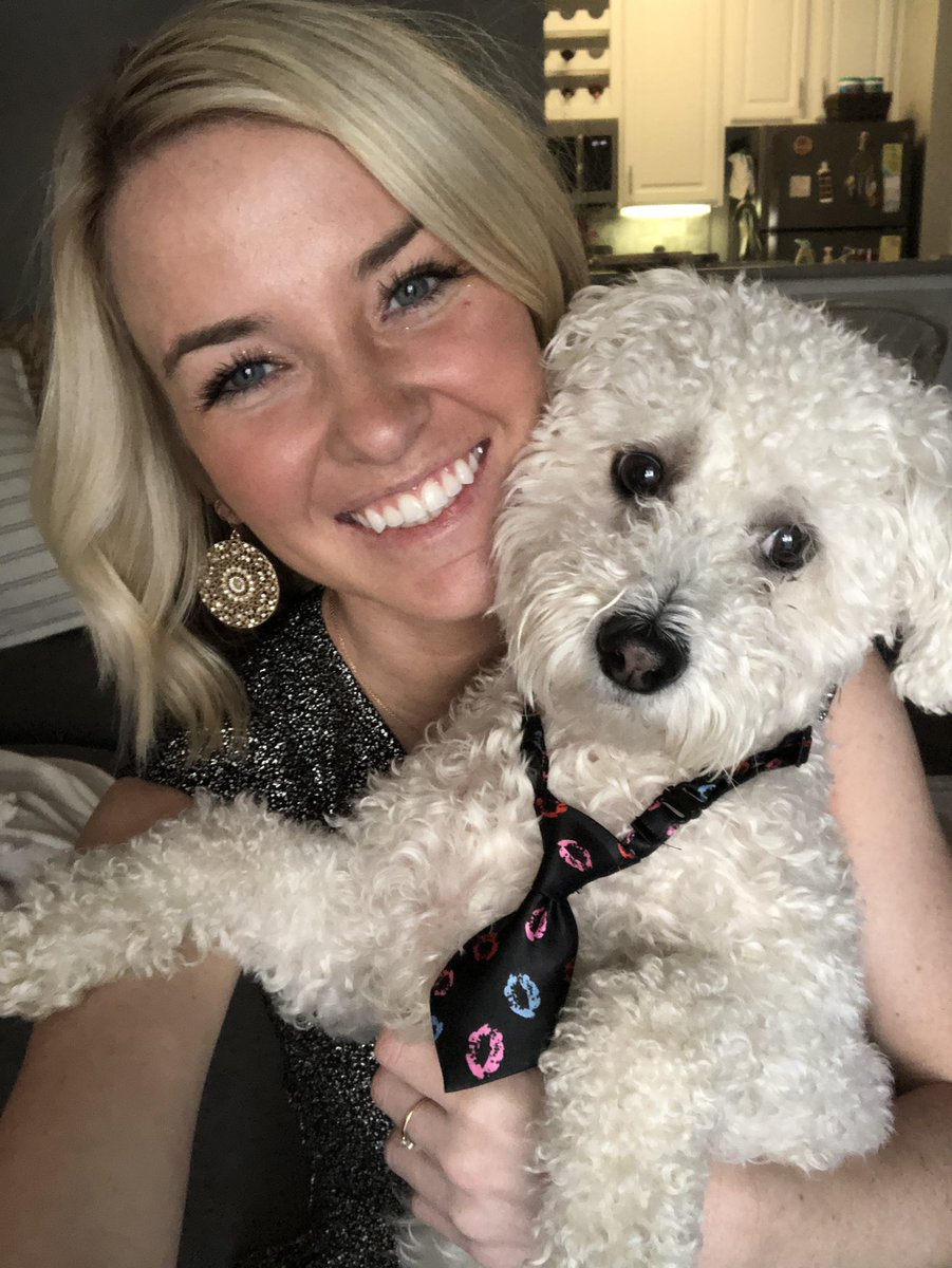 Missmontskinder's tweet image. Sam and I dressed up for #ccsgoesvirtual. It’s the little things that make each day better. 🥰 #carmelcares