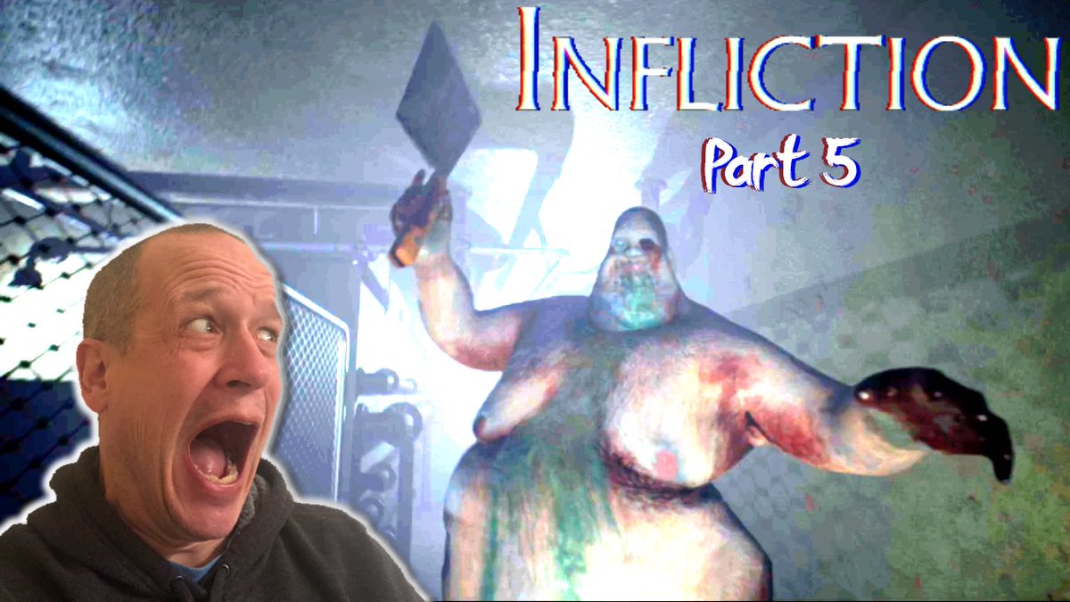 EyeWillPlay2's tweet photo. INFLICTION - Part 5 - Giant Butcher At An Insane Asylum Morgue, Talking Wolf Head On A Wall..This is Scary &amp; Insane!! You gotta see this...

Watch @ https://t.co/undzsySvew

#infliction #inflictiongame #inflictionseries #horrorgame https://t.co/TIefWcvWJu