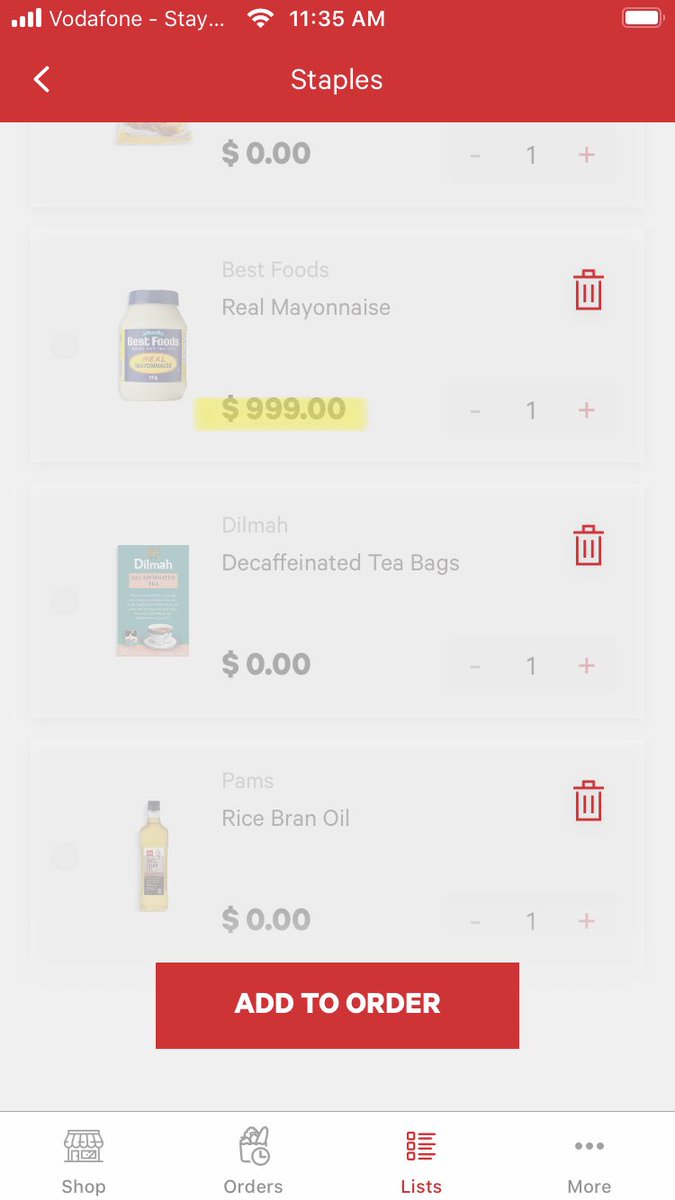 ruthpops's tweet photo. It’s not available at the moment, but when it is, it’ll cost you $1000 for some mayo...? https://t.co/VABjR14DNV