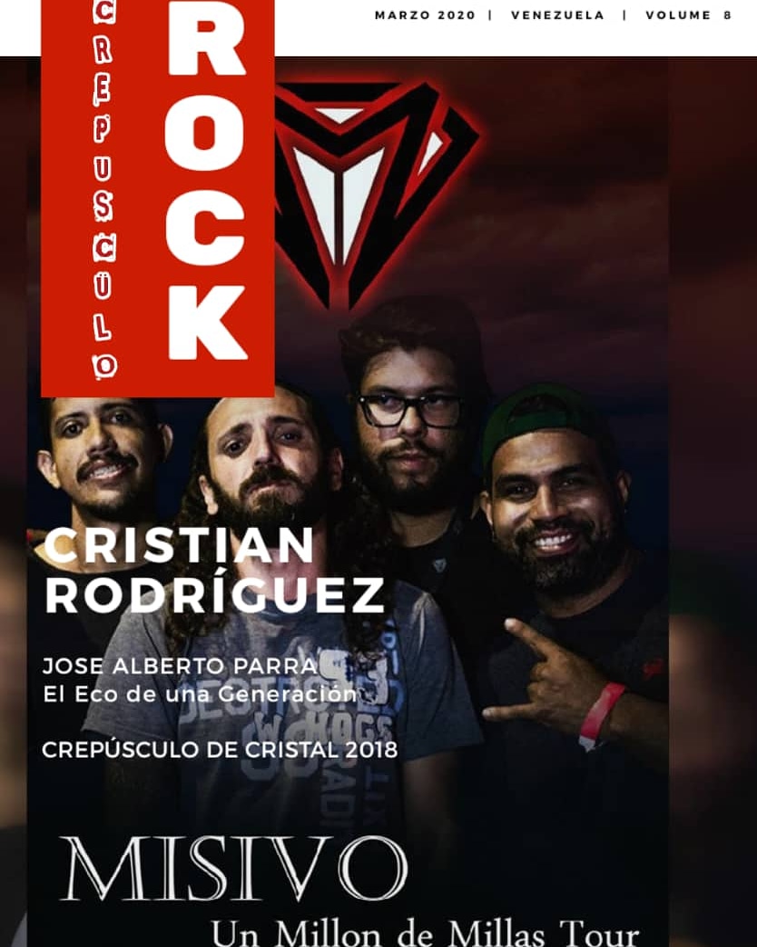 Gracias a mis bro @salonfamarockvenezuela por incluirnos en el crepúsculo rock