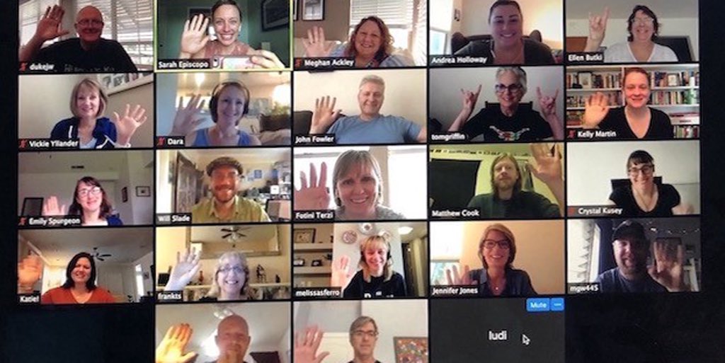 SoniaFeigenbaum's tweet photo. Grateful to @UTexasELC faculty who began online instruction today of 58 classes to more than 200 English language students. @UTexasGlobal is working hard to support our entire community of students and scholars. #UTtogether #TexasGlobal @RHernandezUT @UTexasStudents https://t.co/KeMZGH2YMh