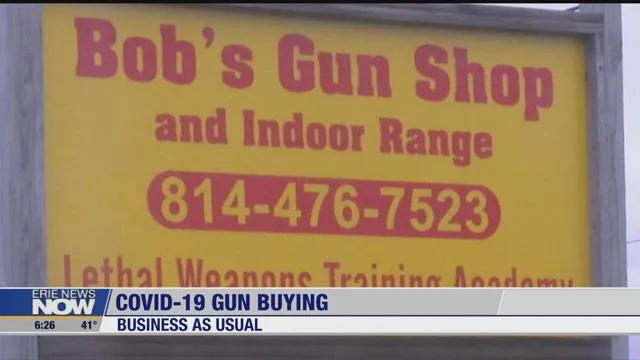 Erie Sports Now: After early surge during stay at home order, business is back to normal for Bob's Gun Shop in McKean:erienewsnow.com/clip/15037056/…