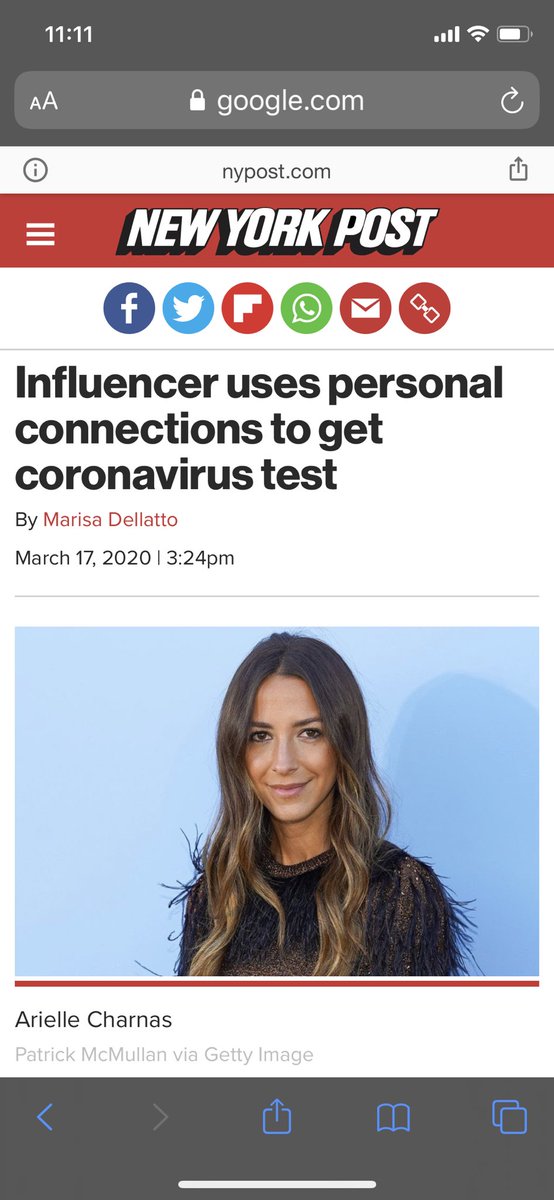 Rightfully, she was dragged for all of this. Arielle was accused of using her connections to get a COVID test and “cut the line” even tho her symptoms were mild and she’s not high-risk. There was major backlash for this across Page 6, Diet Prada, Daily Mail, and more