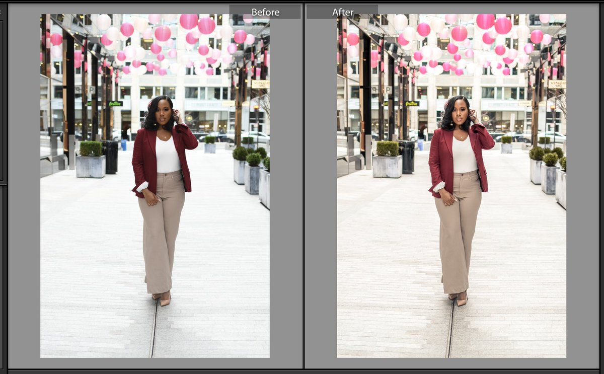 55mmbae's tweet photo. Here’s some before &amp; afters using my preset pack. The ‘Starter Pack’ includes 17 presets, geared towards a variety of photos such as lifestyle, outdoor/indoor, moody, travel &amp; more 😌 great for a photographer lookin to try new styles! 
You can get it here: https://t.co/dxeNQ1ilDl https://t.co/HqfLSHdcR3