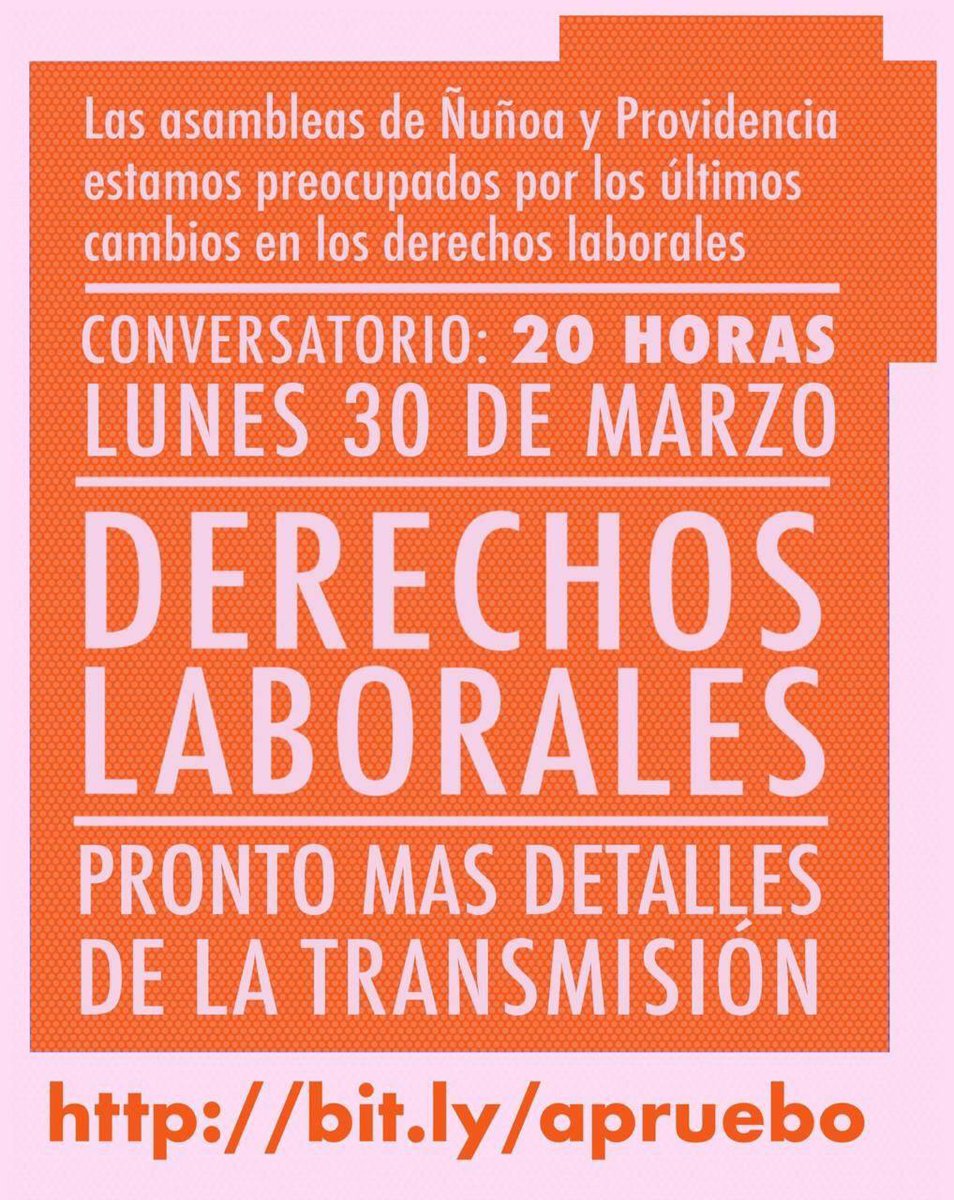 AAlerces's tweet photo. Conversatorio Derechos laborales, en breves minutos 👉 20:00 hrs. https://t.co/TF5aErf14b https://t.co/l19y8wYHfr