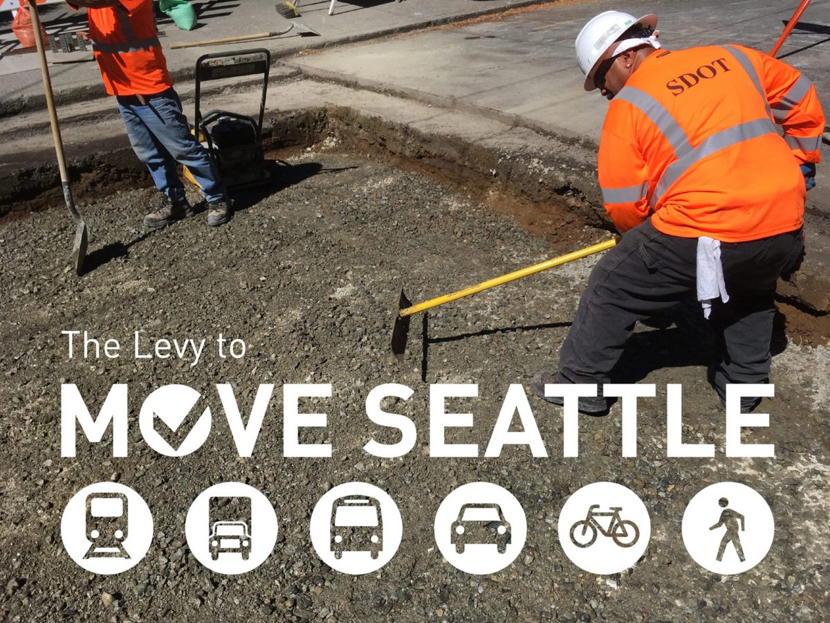seattledot's tweet photo. 2019 was the biggest year to date for Levy to Move Seattle projects.

We invested $222M in projects that made walking and biking routes safer, improved our sidewalks and busiest arterials, and created better access to transit. 👇🏾👇🏾

https://t.co/12UVgx2Eq3
#MoveSeattle https://t.co/4Wsi29QEHq