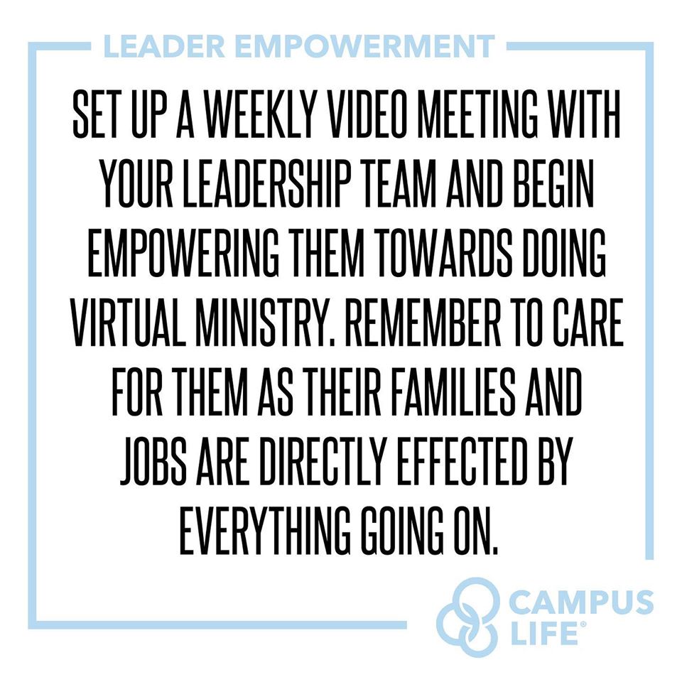 CampusLifeLead's tweet photo. We are working toward reaching ONE MILLION lost kids with 200,000 leaders. This is a pivotal time to care for and empower the leaders we currently have.
#campuslife
#empowerment https://t.co/l3slhSpzjx