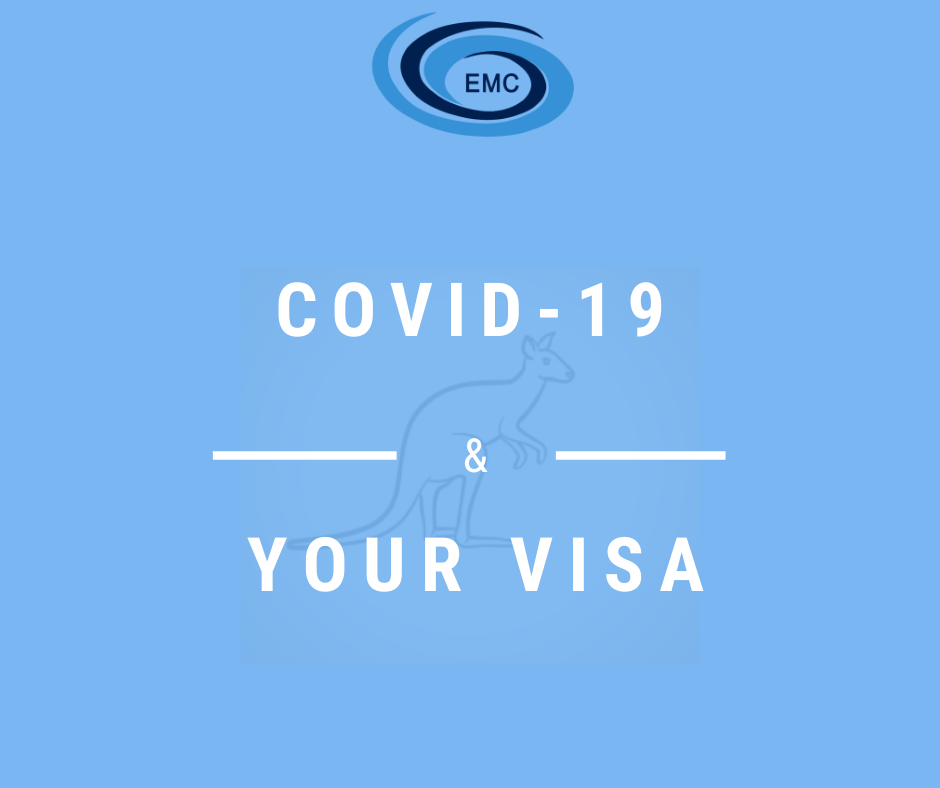 au_emc's tweet photo. Visa affected due to COVID-19 | EMC-Educaiton and Mingration Centre – If you are in Australia and your visa is being affected due to COVID-19. You should check for more information issued by the Govt. https://t.co/qHAAApmbLL https://t.co/Ht3qCTOfRX