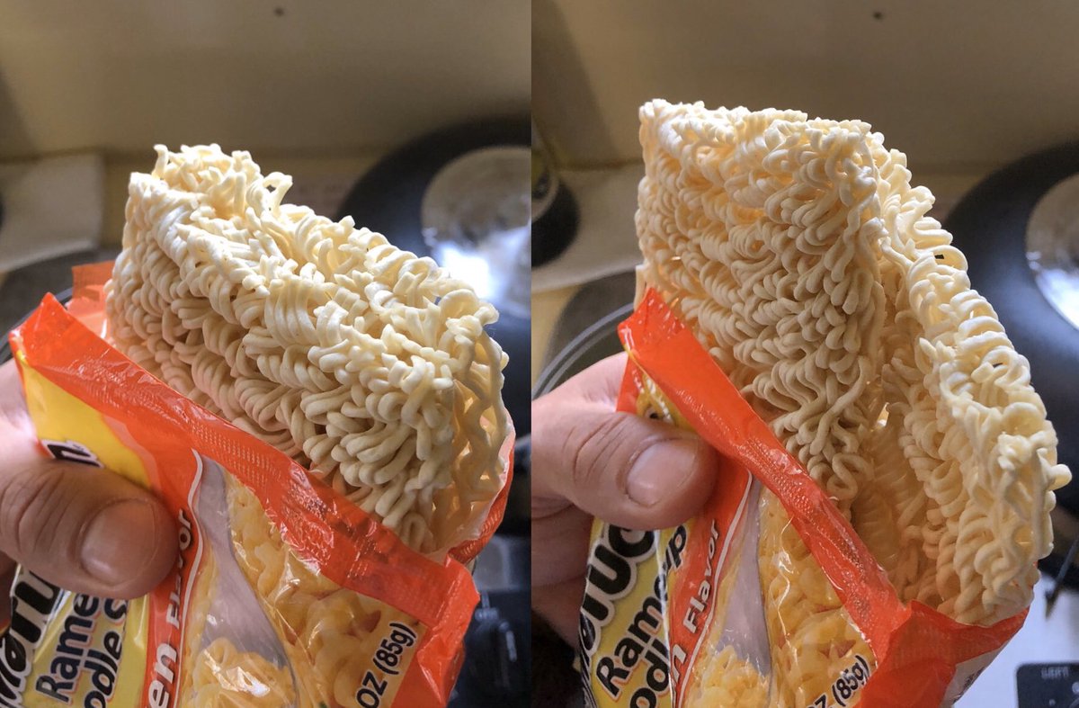 DukeSurvives's tweet photo. Y’all, everybody coming together for this pandemic. Even ramen companies making all their noodles two packs for the single price! https://t.co/MJbvRPOZ6F