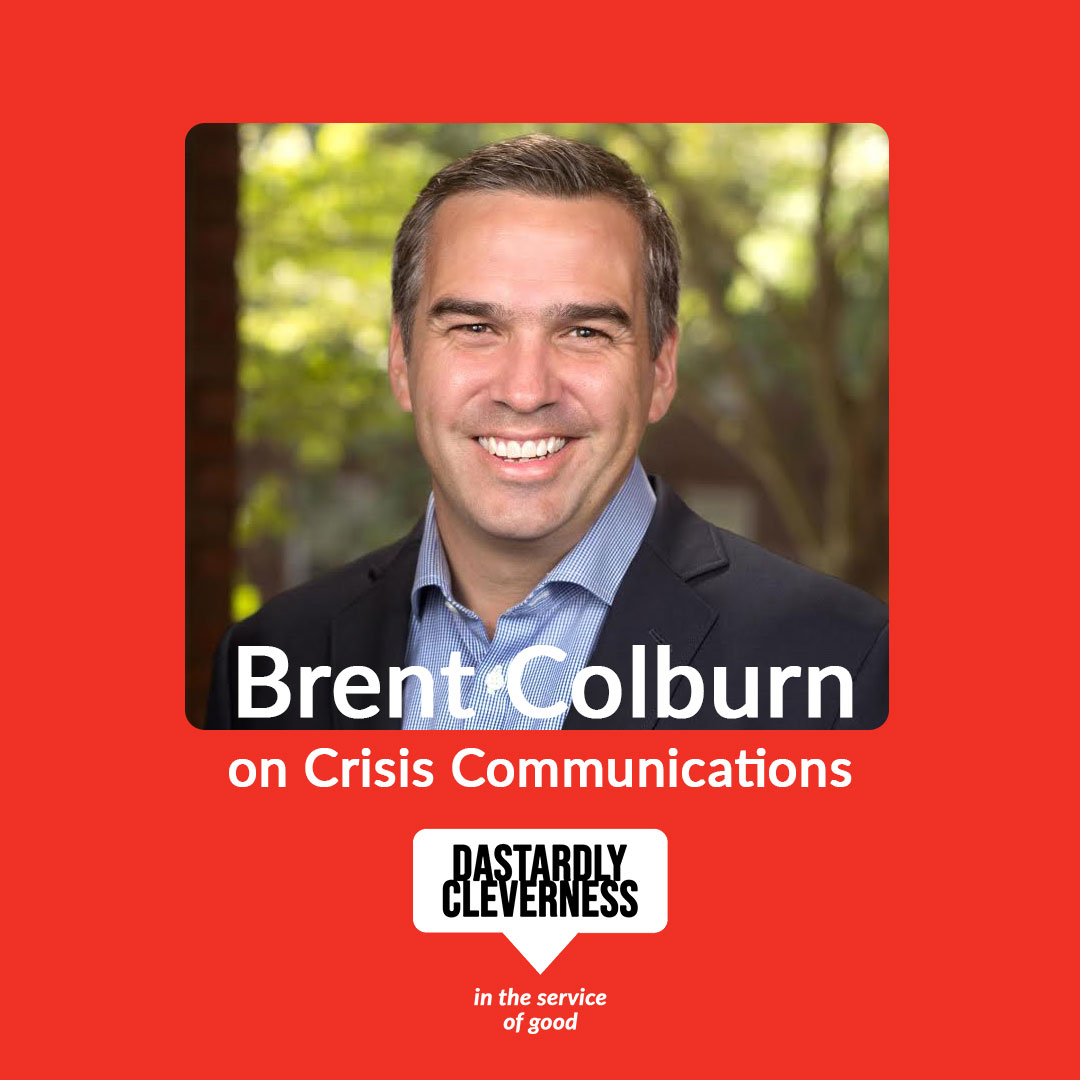 DastardlyClever's tweet photo. Our LATEST EPISODE is on all podcast apps now: How to Communicate in a Crisis — including about #coronavirus — with @cbrentcolburn, based on his experience with the Pentagon, Homeland Security, presidential campaigns, Princeton and more. https://t.co/edM4sb7yTv