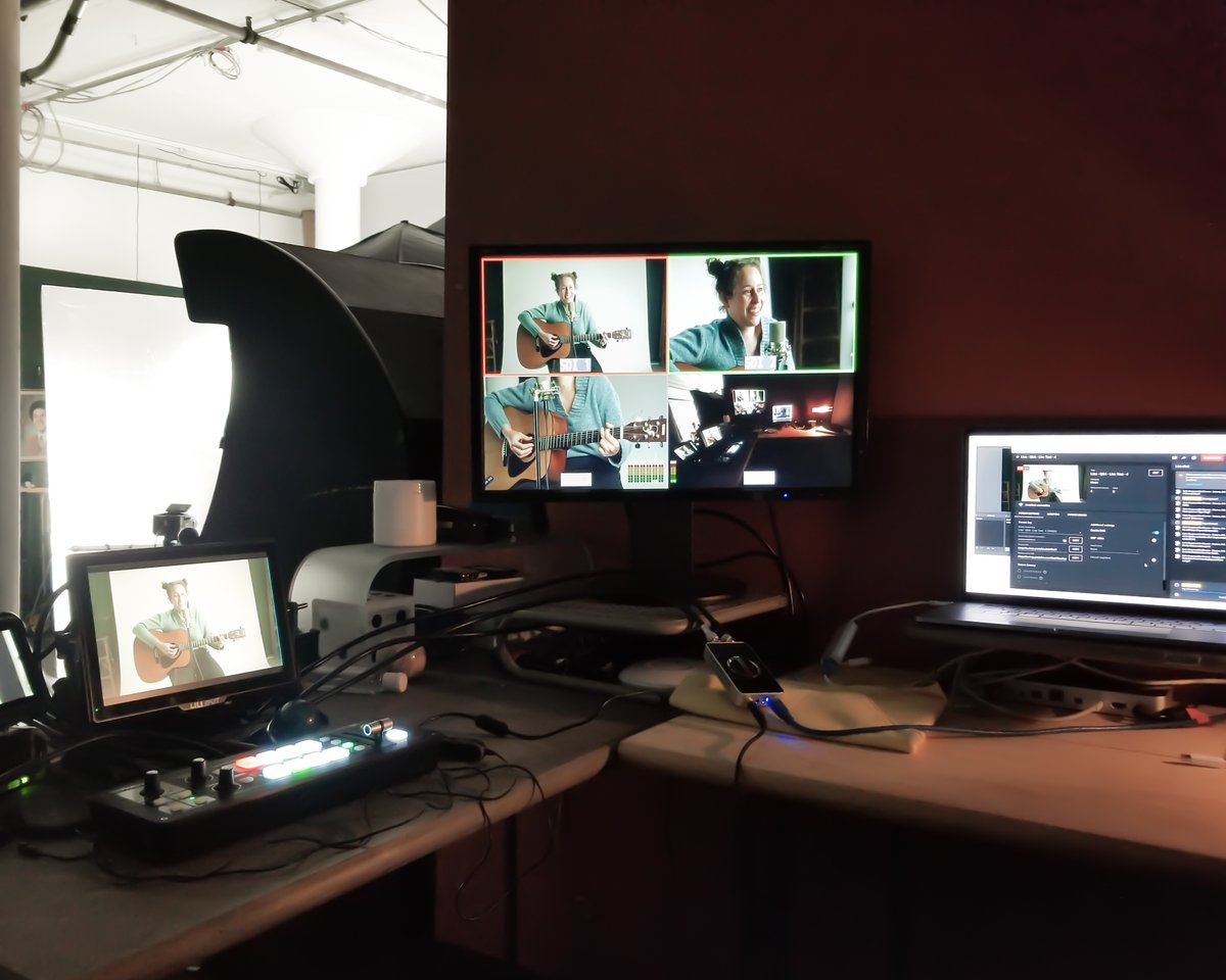 Our live stream gear arrived last week so we spent the weekend running tests. 4 different camera sources, fixed sync issues, colour match needs to be tuned. We would love your thoughts however on our second to the last stream of the night youtu.be/DoKX0a6MlX8