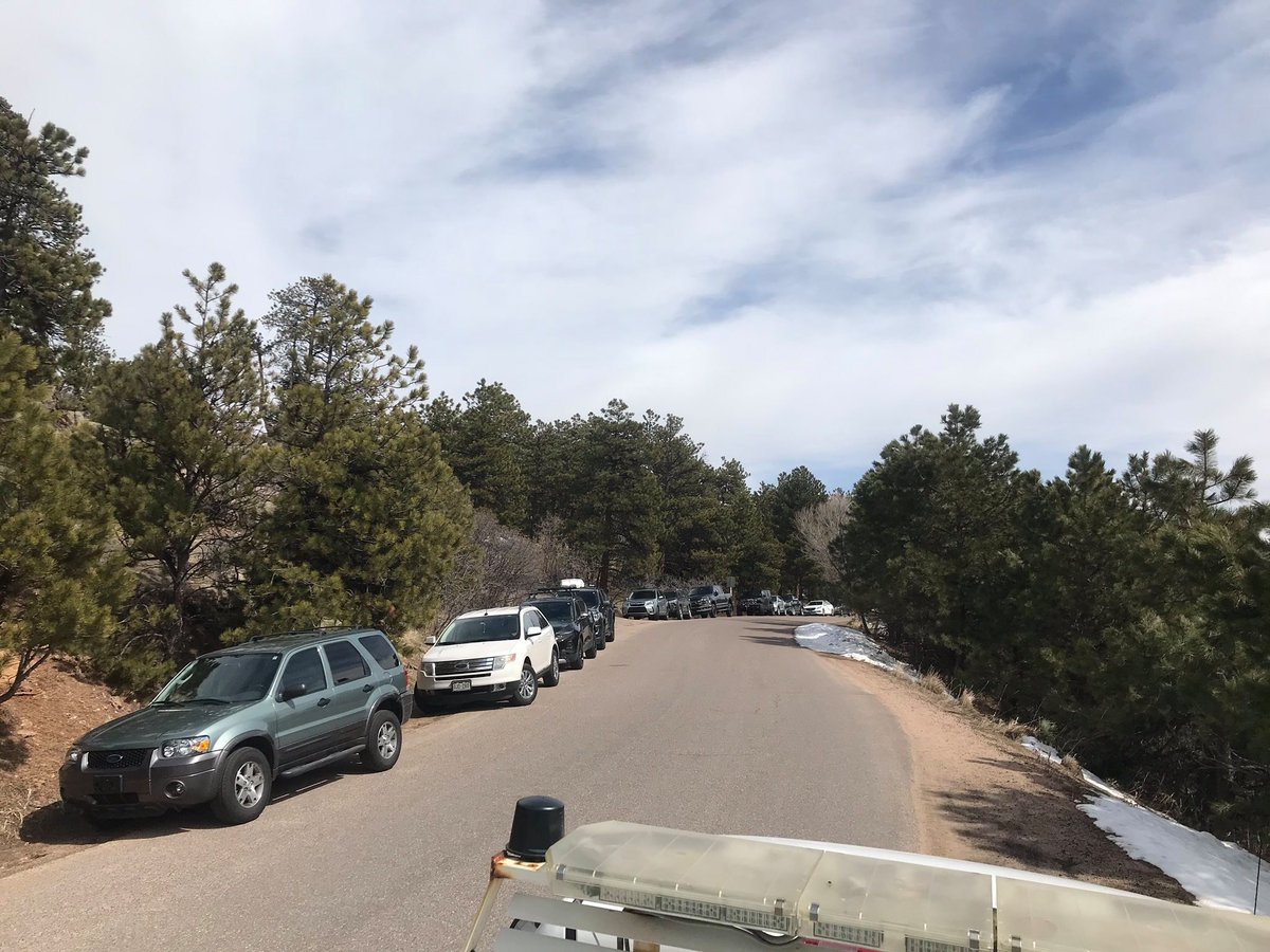 DenverChannel's tweet photo. "You may be healthy. You may think you’ll be fine. But what about the people around you? A loved one with an underlying medical condition that makes them at risk? We are asking you to physically distance yourself from others right now FOR THEM.” 📷: @jeffcosheriffco https://t.co/HXX1WbzH1U