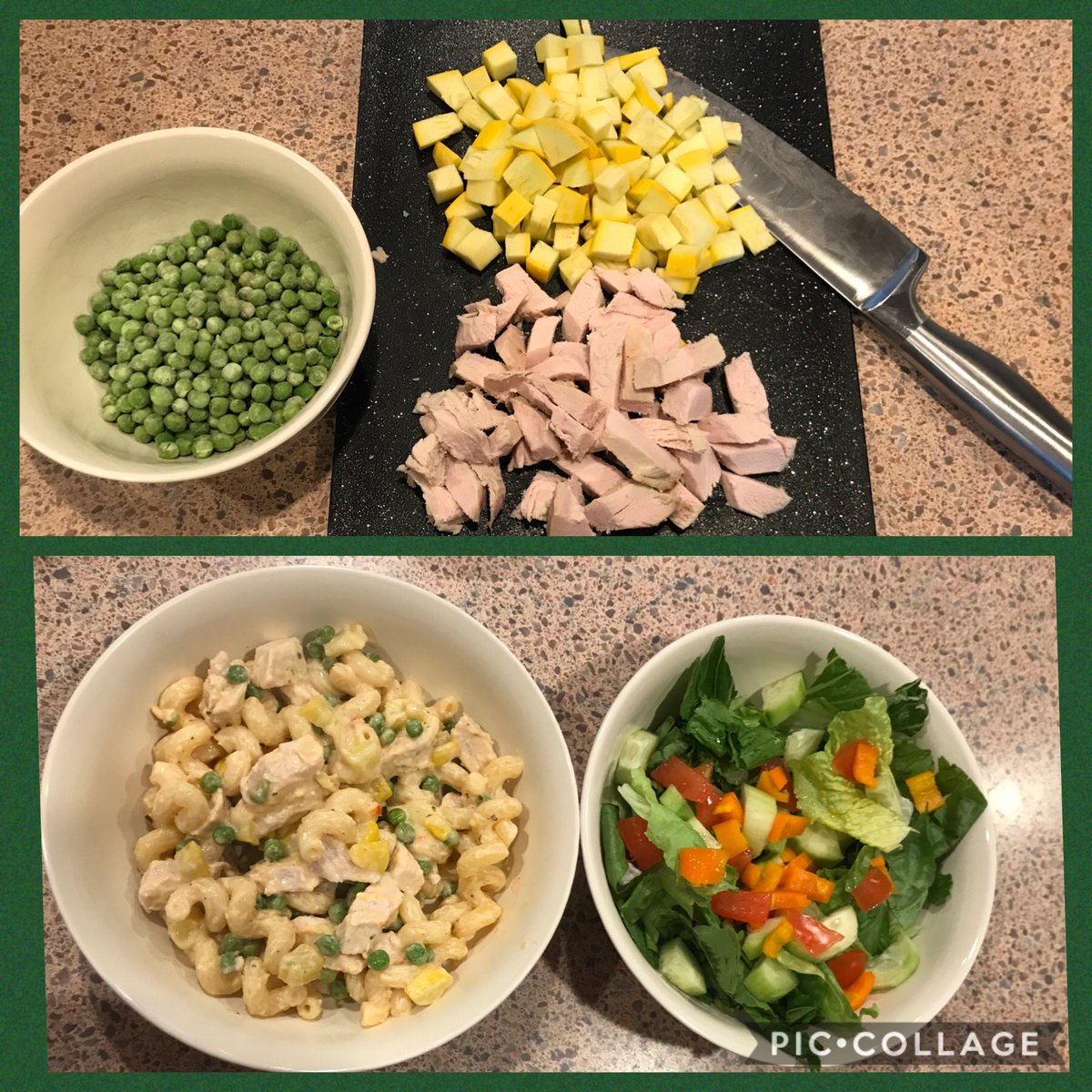 ThaRealMsChase's tweet image. Finally, the end of the turkey! Loosely followed @GDeLaurentiis Lemon and Pea Alfredo for dinner. Added turkey and summer squash and used light cream cheese instead of mascarpone. This did not disappoint!  #workwithwhatyougot