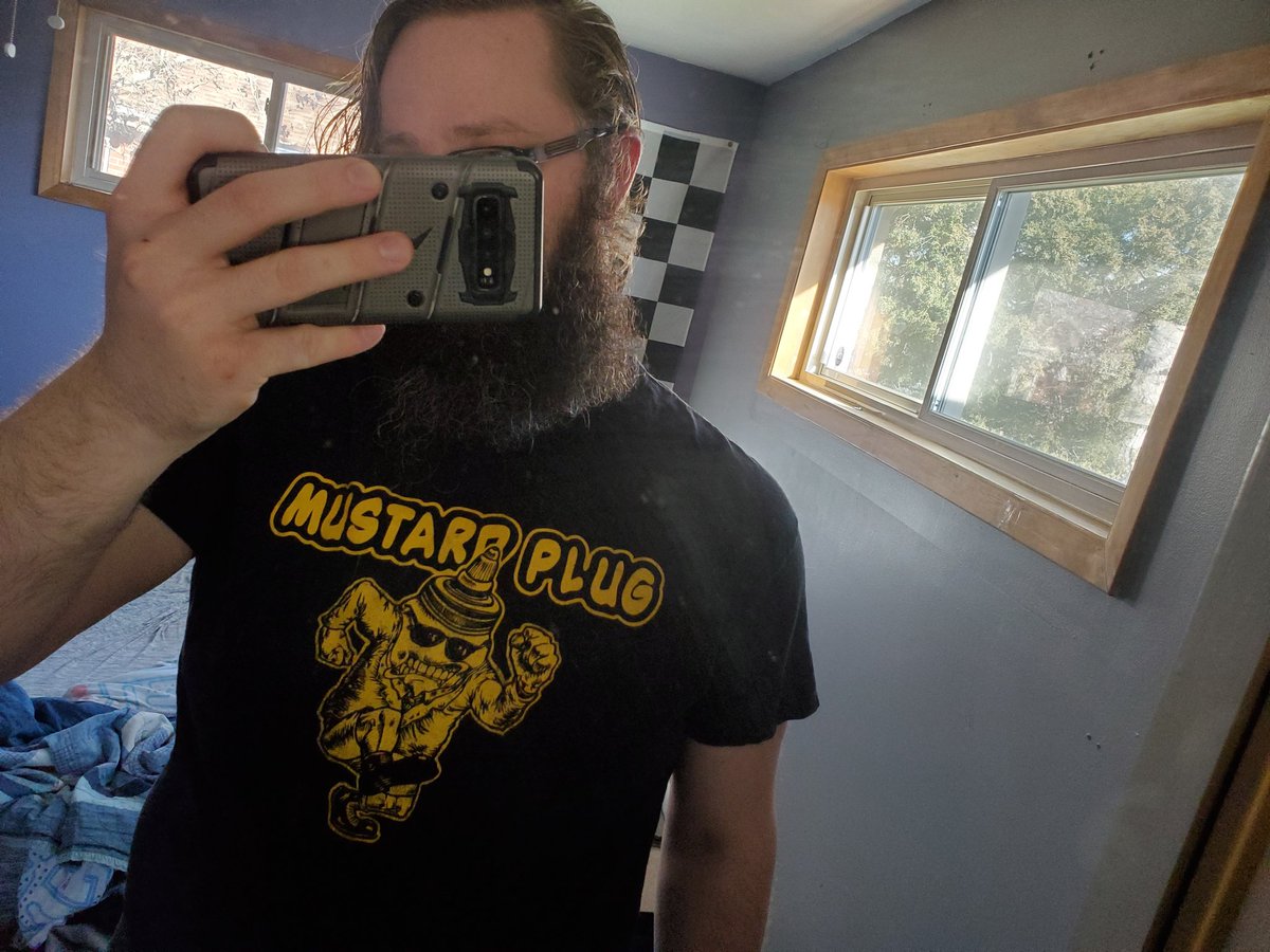 So over the weekend I didn't post shirts 9 and 10 so here they are with 11 Suburban Legends, Alkaline Trio, and Mustard Plug (again) this time featuring Mustard Man!