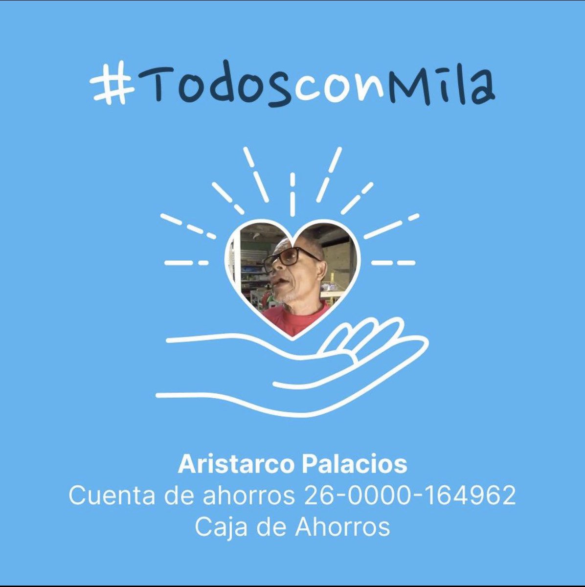 Al Sr Mila que le saquearon su mini super en Curundu. Hay que ser solidarios.