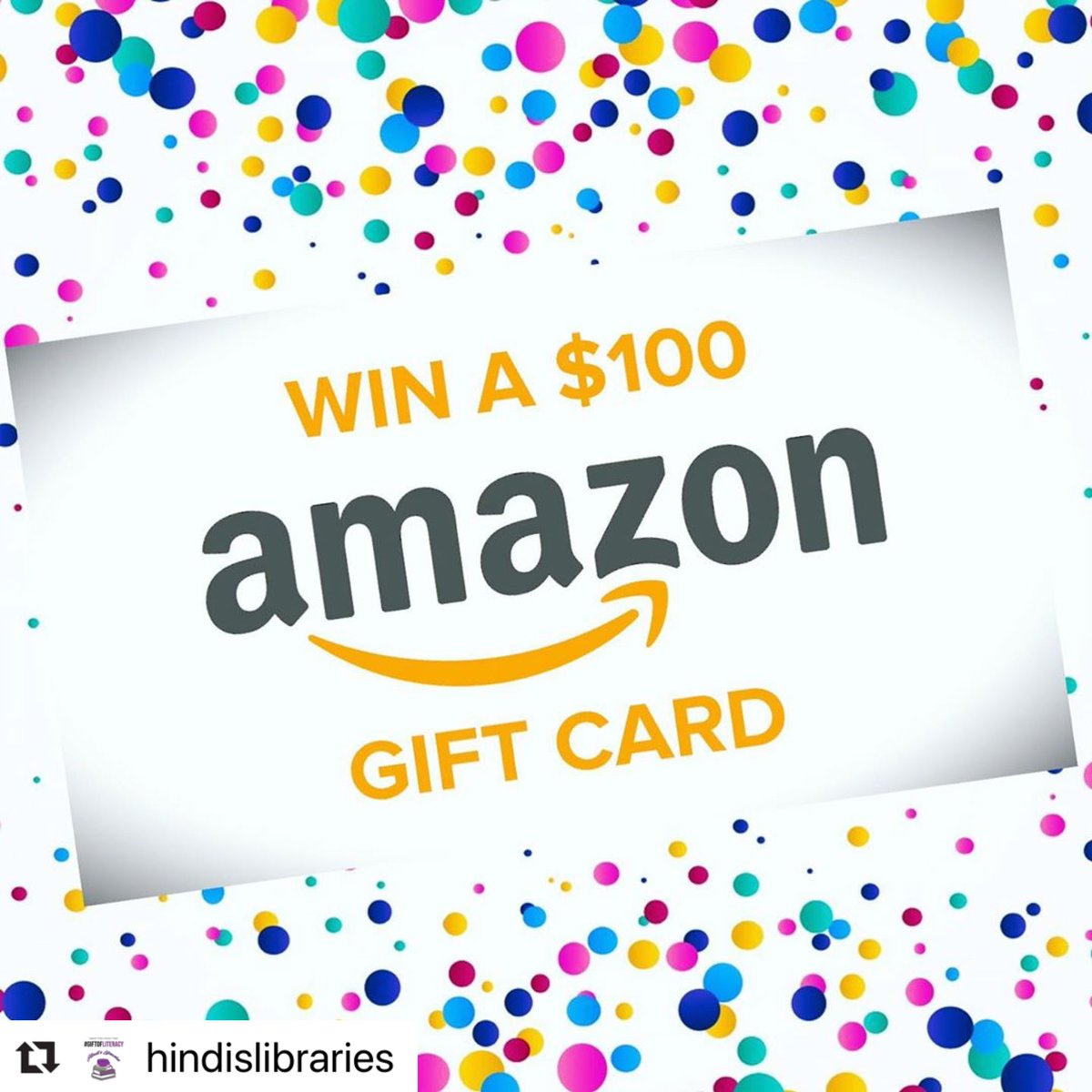 hindislibraries's tweet photo. HAVE YOU ENTERED?

Win a $100 Amazon Gift Card!

1) Follow us if you haven’t yet done so
2) Post a selfie reading a book (or a bookface selfie), tag us and add hashtag #ratherbesinging 
3) Tag 1 friend in this post
4) Share this post 

#bookworm #contest #read https://t.co/48tDVPdnAG