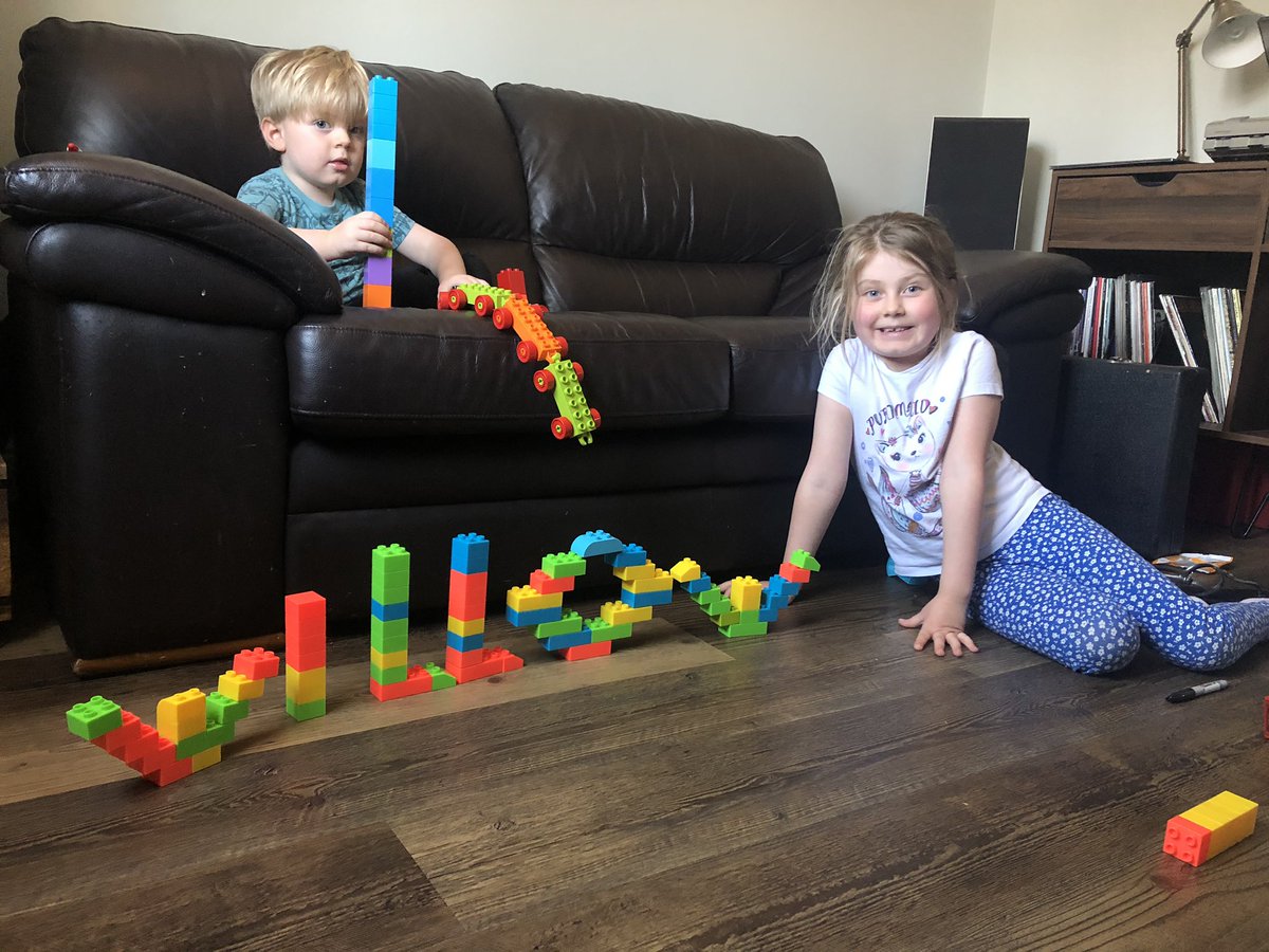 BoddingtonSally's tweet photo. Some of our Lego challenges completered at home @OWPScaterpillar @OWPSchool https://t.co/QqJIBOKues