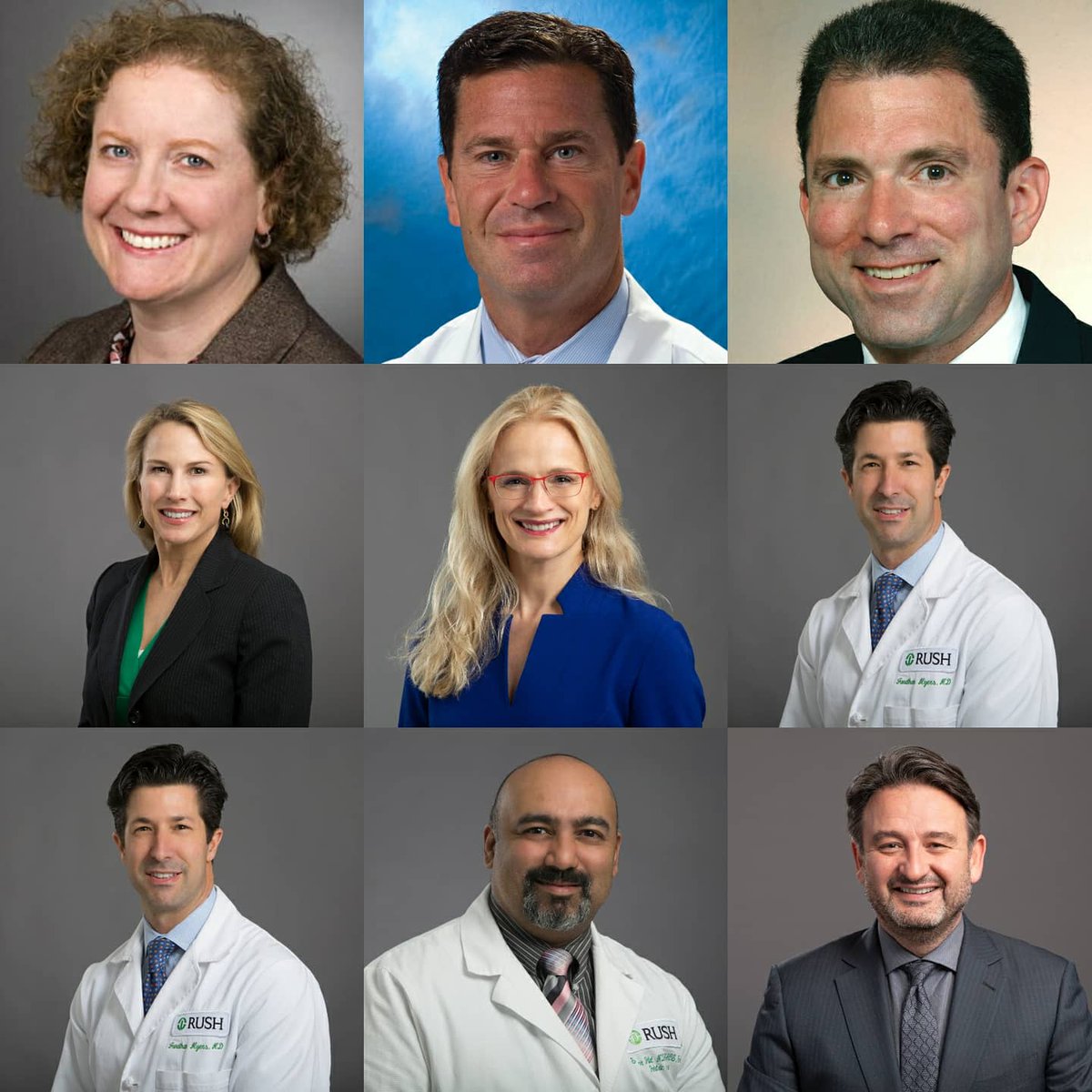 Happy Doctor's Day to all doctors especially our #RAB members! Thank you all for making our health a priority to care for.

Not pictured: Dr. Alisha Bhatia, Dr. Kathleen Weber, Dr. Richa Singh
#RushExcellence #healthcareheroes #RAB #RUMC