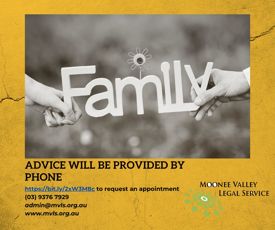 Moonee Valley Legal Service tweet media