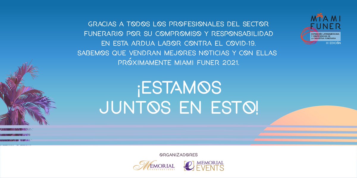 MiamiFuner's tweet photo. Aunque la situación es abrumadora, sabemos que unidos podremos superarla. 👏 #JuntosSaldremosAdelante
🖱https://t.co/qsBwDEyVLi
📲+57 312 4929783 https://t.co/ROjHZEklpY