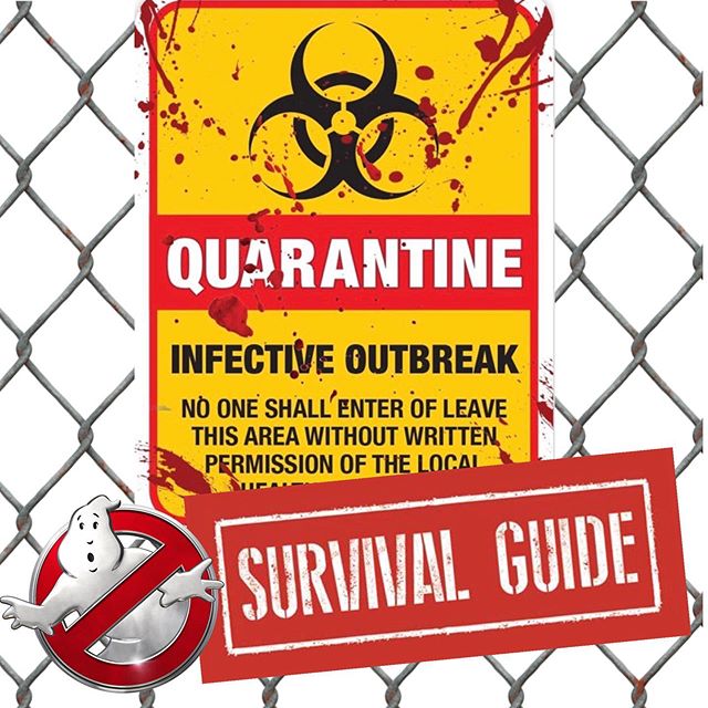 CLEGhostbusters's tweet photo. Hopefully everyone is staying safe and well. We know how difficult social distancing is for everyone, so we’ve created a simple survival guide for enduring the next couple of weeks. Enjoy! 
#ghostbusters #slimer #coronavirus  #covid_19 #survivalguide #socialdistancing #enjoyyours https://t.co/ISiPdCw6k7