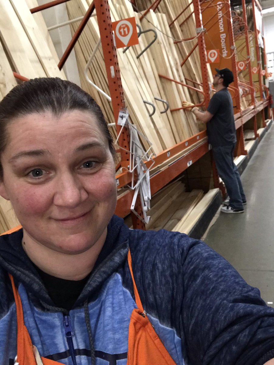 Shout out to our AP John for the consent support he gives us!!! Helping straighten up D21 and practicing social distancing while working together!!! Thank you John for all that you do!!!