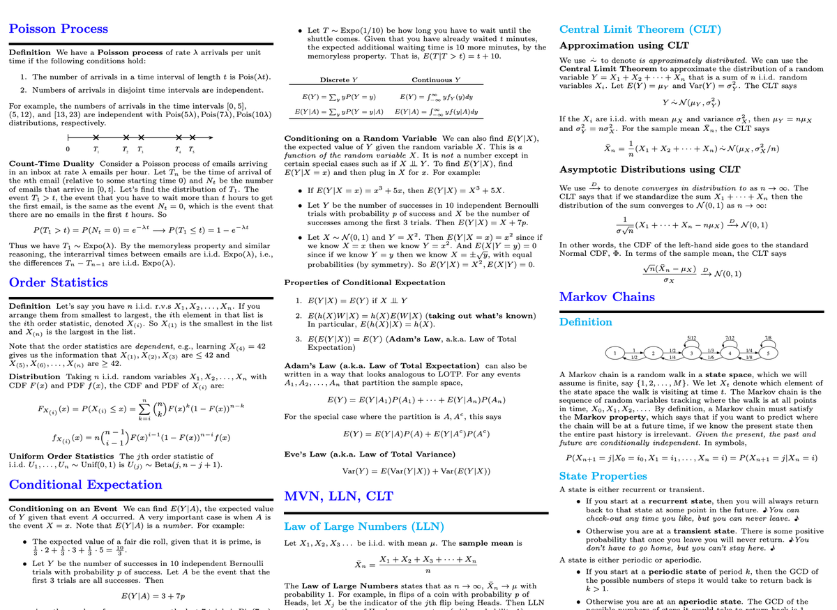 A Comprehensive 10-Page Probability Cheat Sheet. #BigData #Analytics #DataScience #IoT #IIoT #Python #RStats #TensorFlow #Java #JavaScript #ReactJS #GoLang #CloudComputing #Serverless #DataScientist #Linux #Statistics #Programming #Coding #100DaysOfCode 
bit.ly/2THWoGI