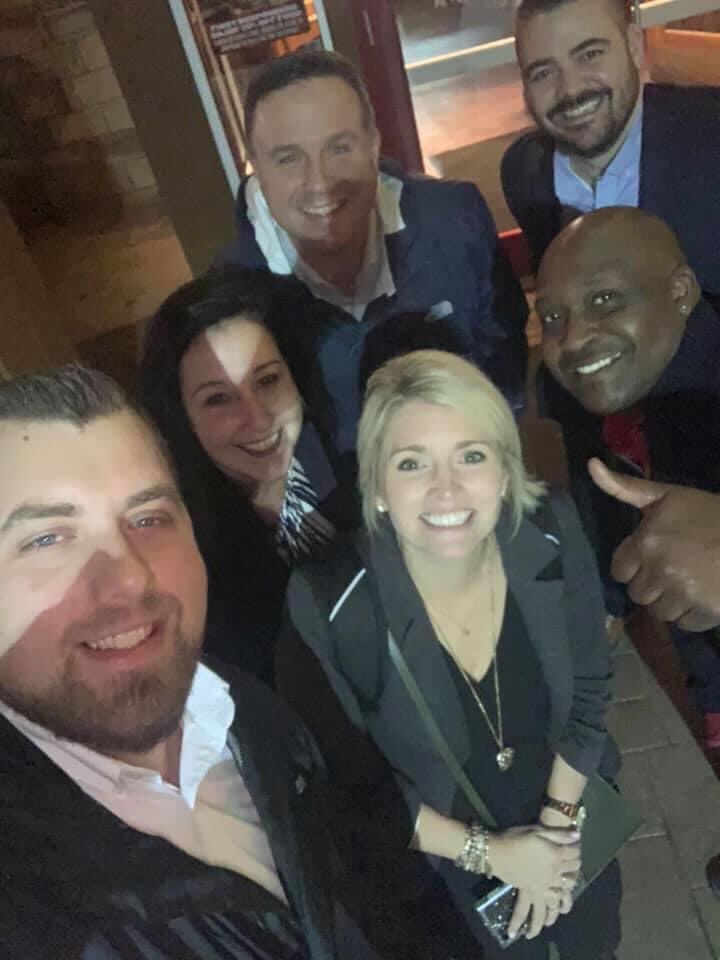 ChrisLHulvey's tweet photo. AT&T outing with ABS communications ๐
#Att #Communications #Partnerships #SCSavages #GSCFire #StayConnected #PreCovid19 @stephanieMcCub2 https://t.co/48YgiH3LnW