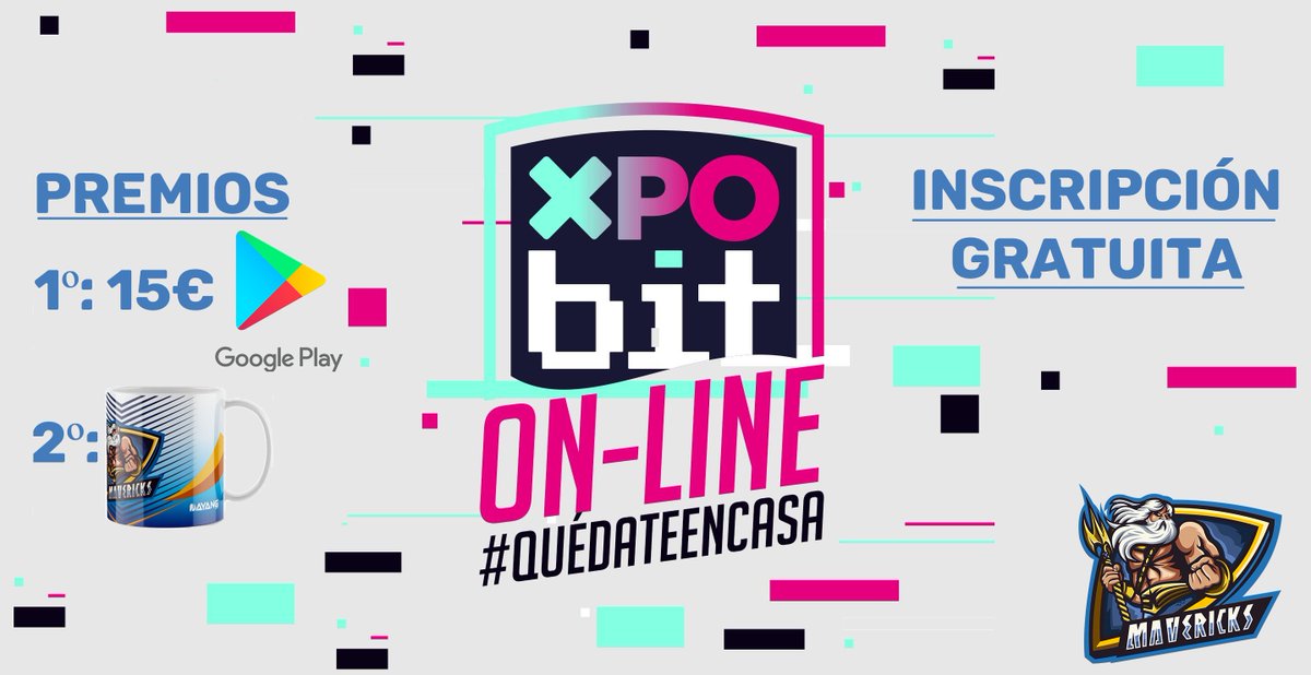 [#CLASHROYALE] 

En colaboración con <a href="/XpoBitAlmeria/">XpoBit 2022</a>, organizaremos un torneo este sábado. Para inscribirte debes seguir estos pasos:

➡️ Síguenos <a href="/MV3United/">Mav3ricks Esports Club</a> 
🔁 RT este tweet
📩 Envíanos un MD con tu Nick, TAG_ID y clasificatorio que deseas jugar

🏆 INFO: docs.google.com/document/d/1RS…